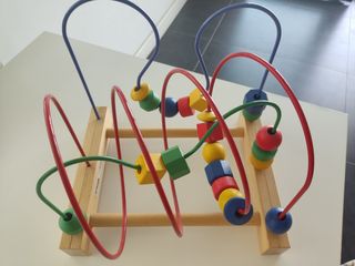 lote juguetes de madera de 1-3 años