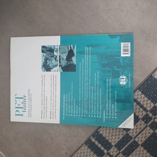 Libro nuevo PET buster, student's y teacher's book