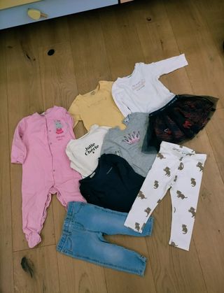 Set 9-12 mesi abbigliamento bambina 9-12 mesi