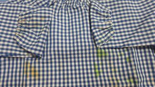 Bata colegio escuela guardería azul