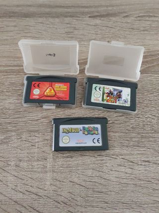Pack juegos GBA