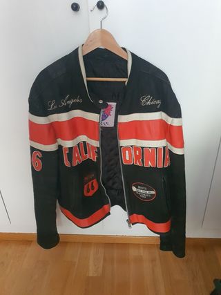 Chaqueta motera