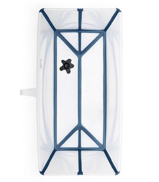 Bañera plegable Flexi Bath de Stokke con soporte