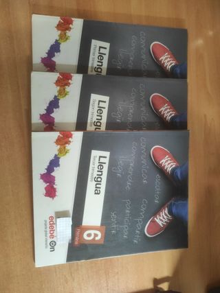 Libros Edebé 6 primaria Llengua