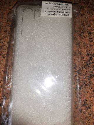 Huawei p 30 pro funda doble transp