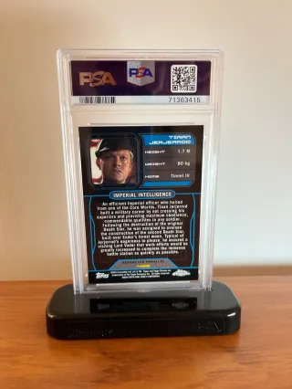 🚀 Topps Chrome Star Wars Tiaan Jerjerrod 👉 PSA 8
