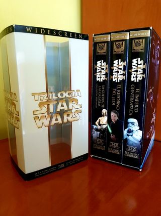 STAR WARS TRILOGIA VHS + EPISODIO 1 A.FANTASMA