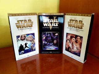 STAR WARS TRILOGIA VHS + EPISODIO 1 A.FANTASMA