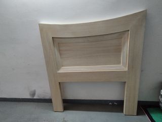 Cabezal madera pino tipo antiguo