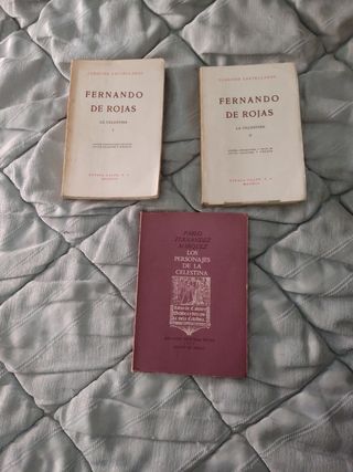 Lote de 3 libros literatura española clasica
