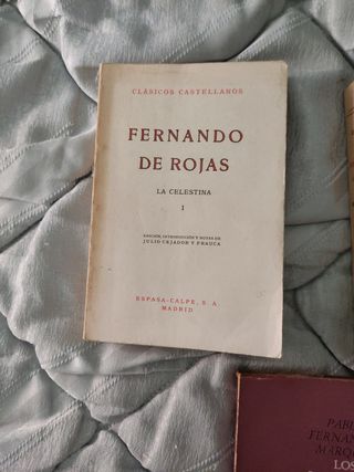 Lote de 3 libros literatura española clasica