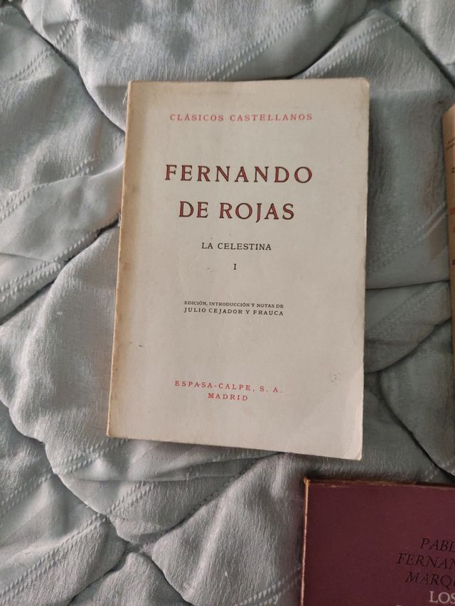 Lote de 3 libros literatura española clasica