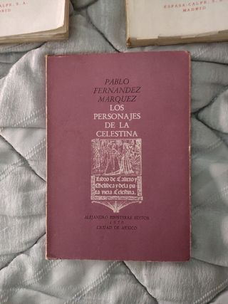 Lote de 3 libros literatura española clasica
