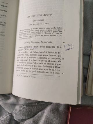 Lote de 3 libros literatura española clasica