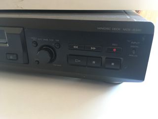 Minidisc sony muy completo