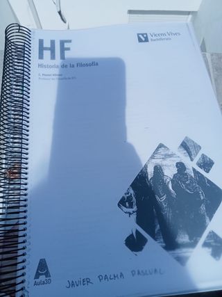 Libro Historia de la Filosofía 2 bachillerato