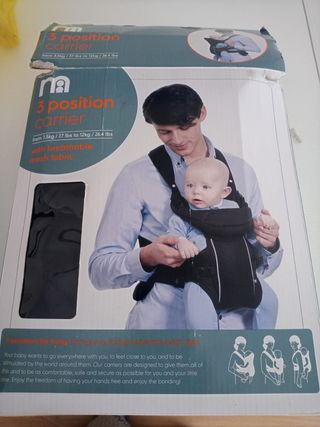 Mochila portabebés Mothercare 