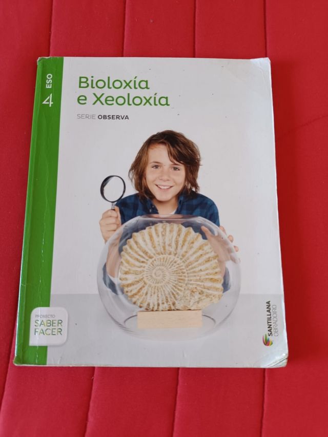Bioloxia y xeologia 4° eso Santillana