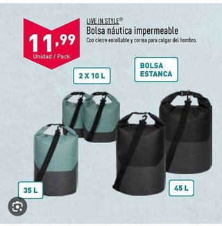 Bolsa Náutica impermeable
