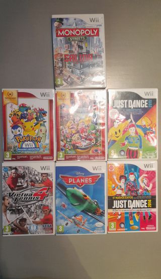 Pack juegos wii