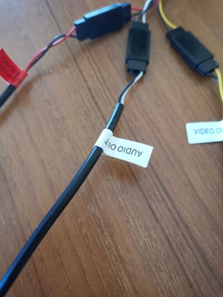 Cables Audio/Video de cámara Mobius 1 Action Cam