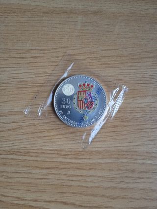 Moneda conmemorativa 30€ Española 