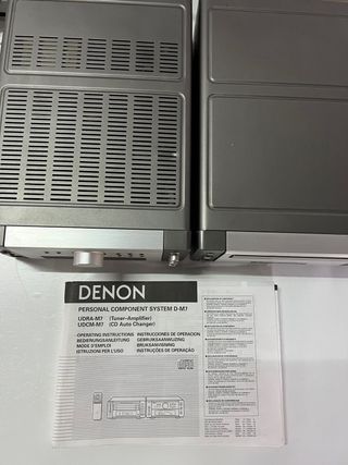 amplificador micro denon sonido