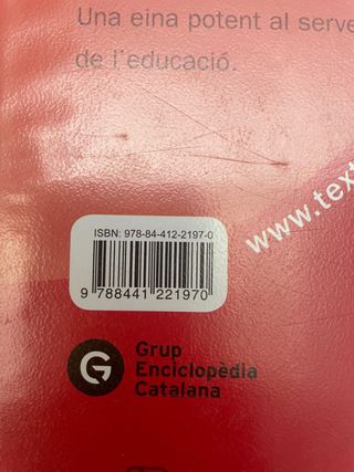 Libro de texto Catalan “ La Galera”