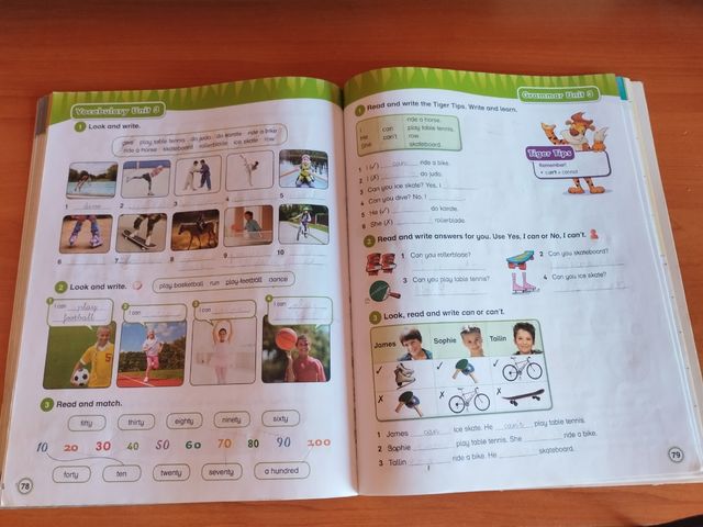 New Tiger Activity Book libro de texto