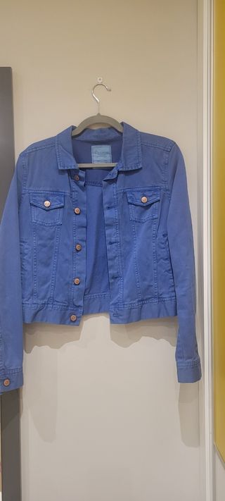 Cazadora vaquera azul