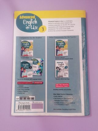 Libros inglés Advanced English in Use
