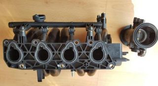 Colector admisión,inyectores Renault