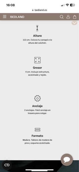 Cabecero infantil