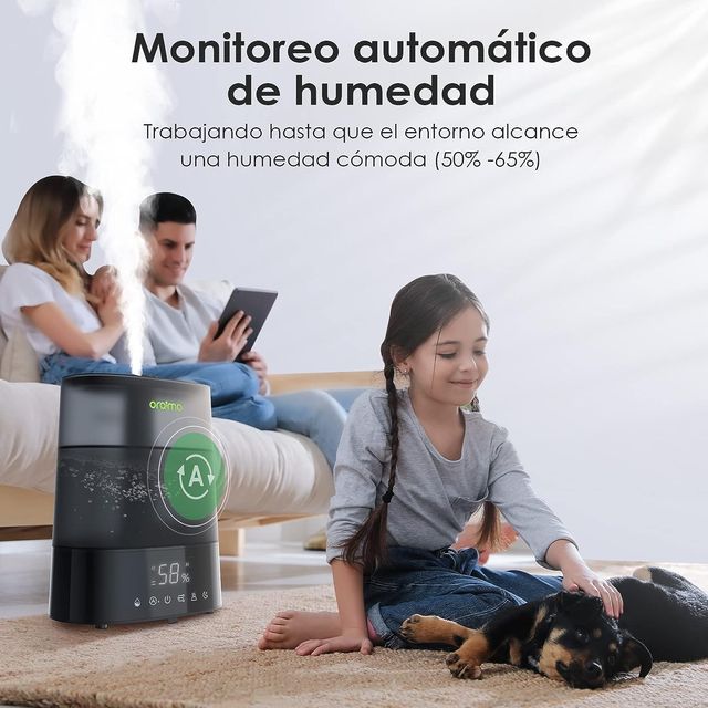 Humidificador bebes con vapor frío y caliente