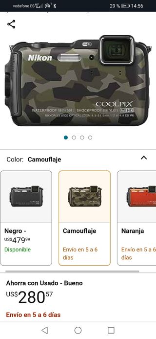 CÁMARA DE FOTOS NIKON COOLPIX