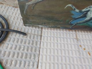 Cuadro óleo de cacería