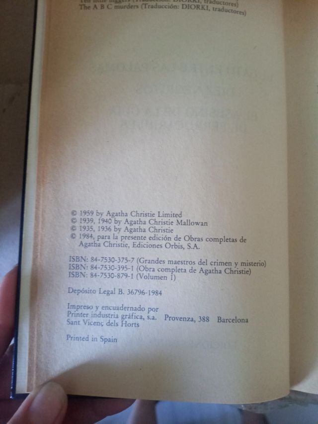 Colección libros de misterio 