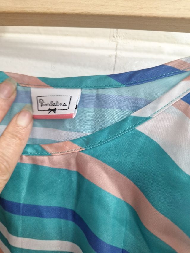 Conjunto niña talla 14 falsa y camiseta