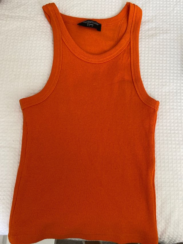 top veraniego naranja