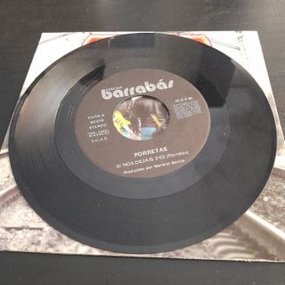 Porretas ‎– Si Nos Dejais vinilo 7"