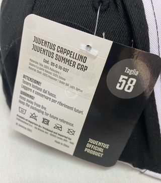 Cappello regolabile ufficiale Juventus