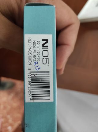 Bombín seguridad marca N05 y cinco llave