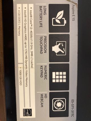 Portatil ACER