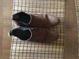 botines serraje hombre