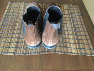 botines serraje hombre