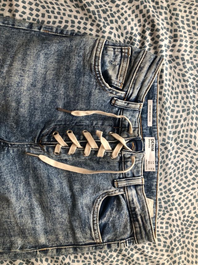 vaqueros skinny bershka