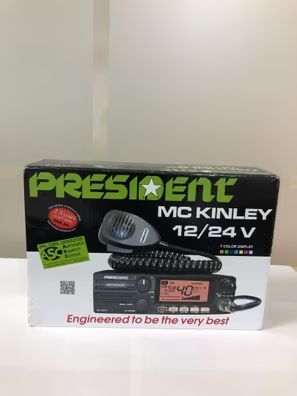 EMISORA CB 27MHZ PRESIDENT MC KINLEY