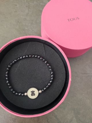 Pulsera elástica Tous con espinelas oso