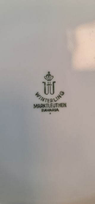 6 Platos Hondos 22cm Winterling Bavaria