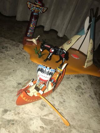 Tipi indio playmobil